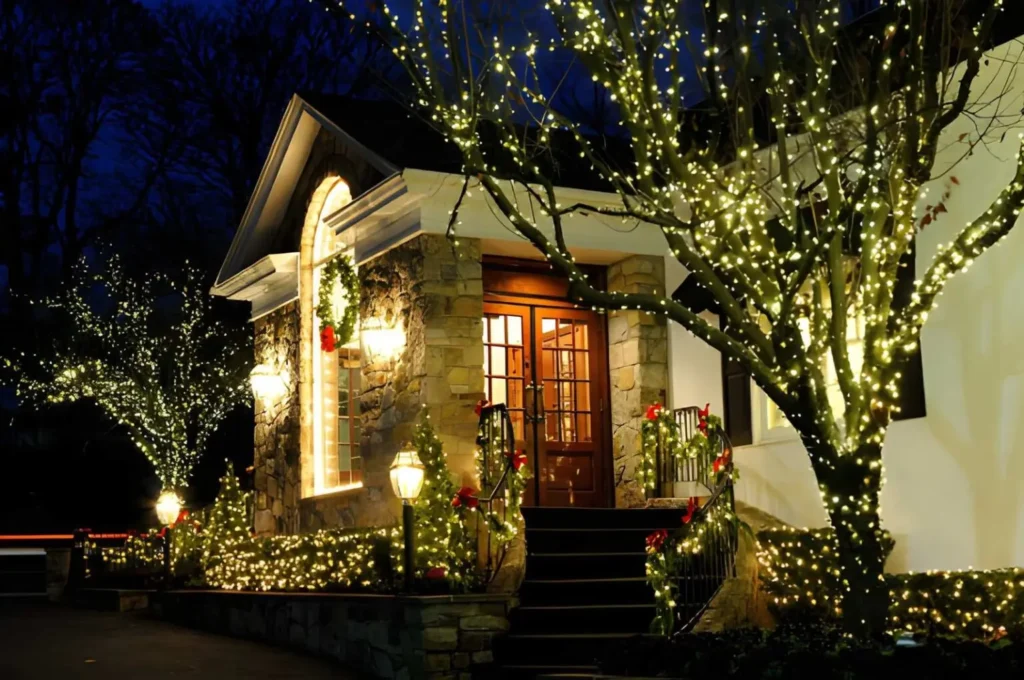 holiday lighting installation Wilsonville OR