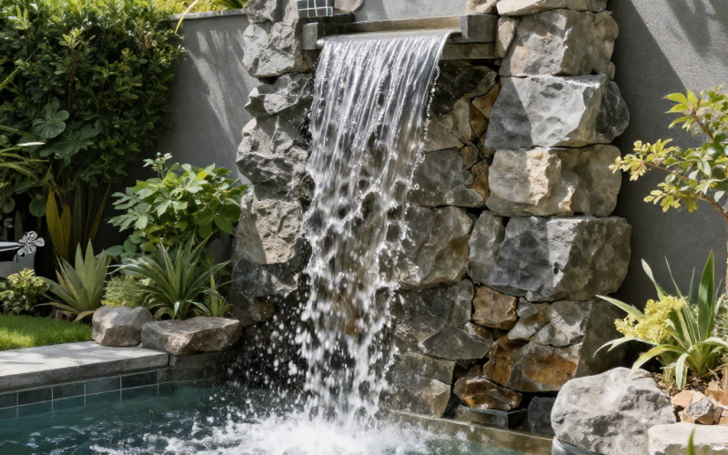 magnific_a-modern-water-feature-in_nTOLOgEYQD