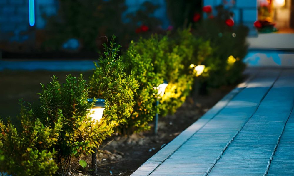 walkway lighting installation Clackamas County